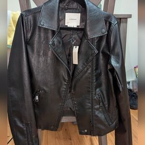Anthropologie leather jacket
